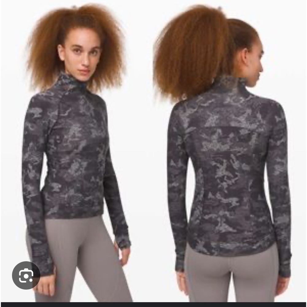 Lululemon Outrun The Elements 1/4 Zip Top